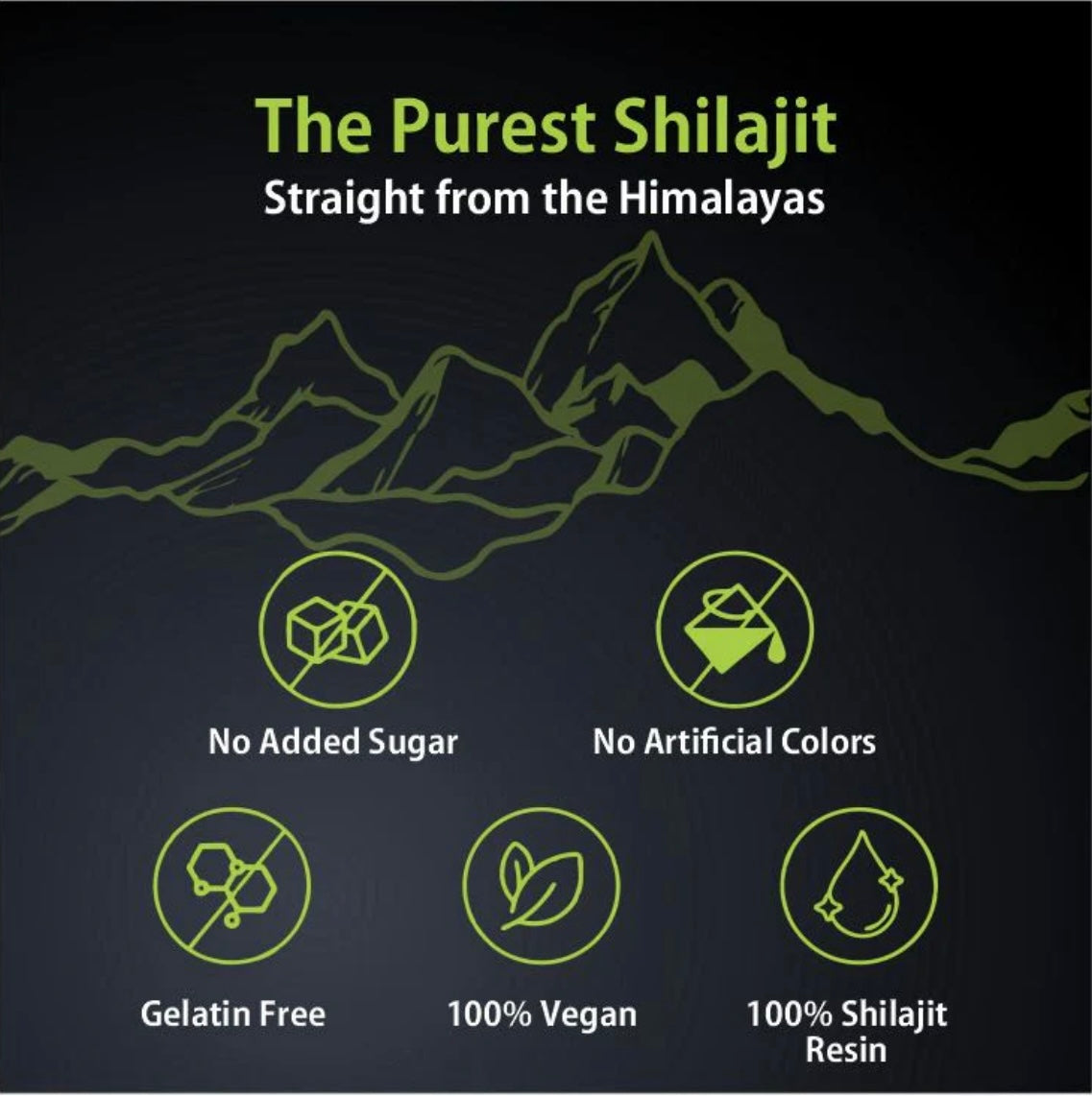 Oham Shoham Pure Shilajit Gummies