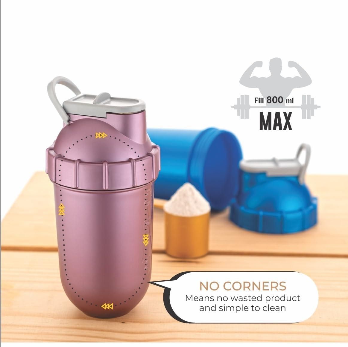 💪🏻Gym Protein Shaker Bottle Advanced Workout Companion for Protein Mixes✨